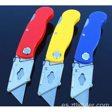 Precio al por mayor de la cuchilla del cortador del cuchillo plegable del arte utilitario